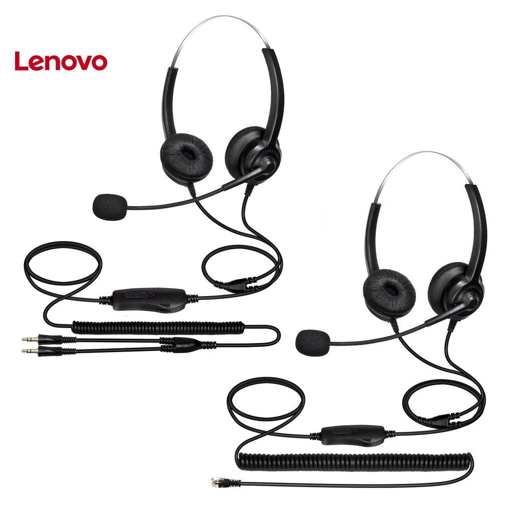 Tai Nghe Điện Thoại Di Động H300D Chống Ồn Thoáng Khí 3.5mm RJ9 Cho Lái Xe Tải Văn Phòng