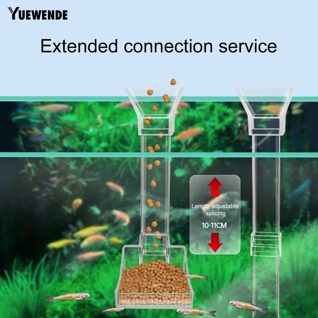1 Bộ Dụng Cụ Cho Cá Ăn Trong Suốt Sức Chứa Lớn