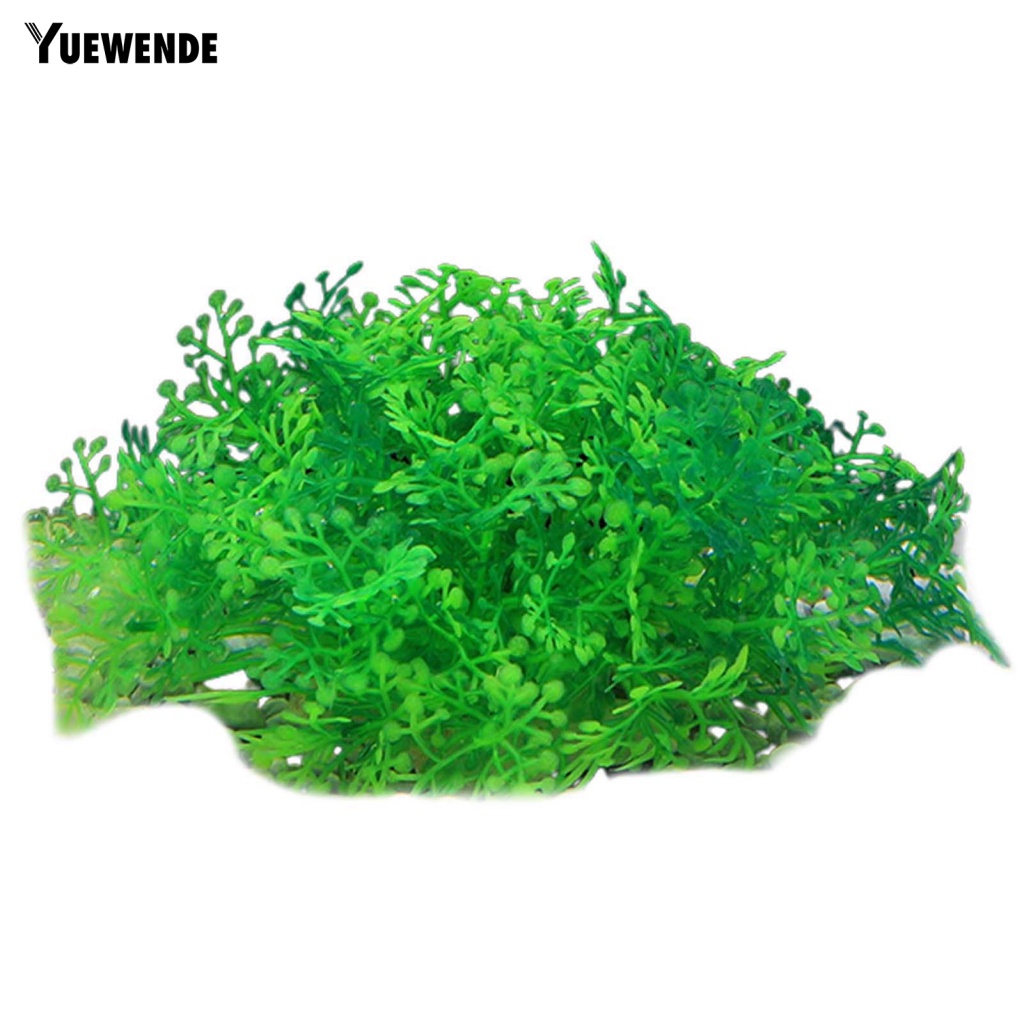 Cỏ Nhựa Nhân Tạo YE.B Không Phai Màu Trang Trí Bể Cá