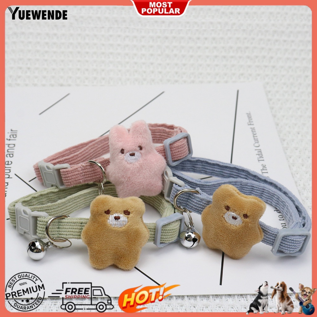 Ye.b Yếm Đeo Cổ Cho Thú Cưng Họa Tiết Hoạt Hình Dễ Phối Đồ Thoải Mái Lâu Trôi