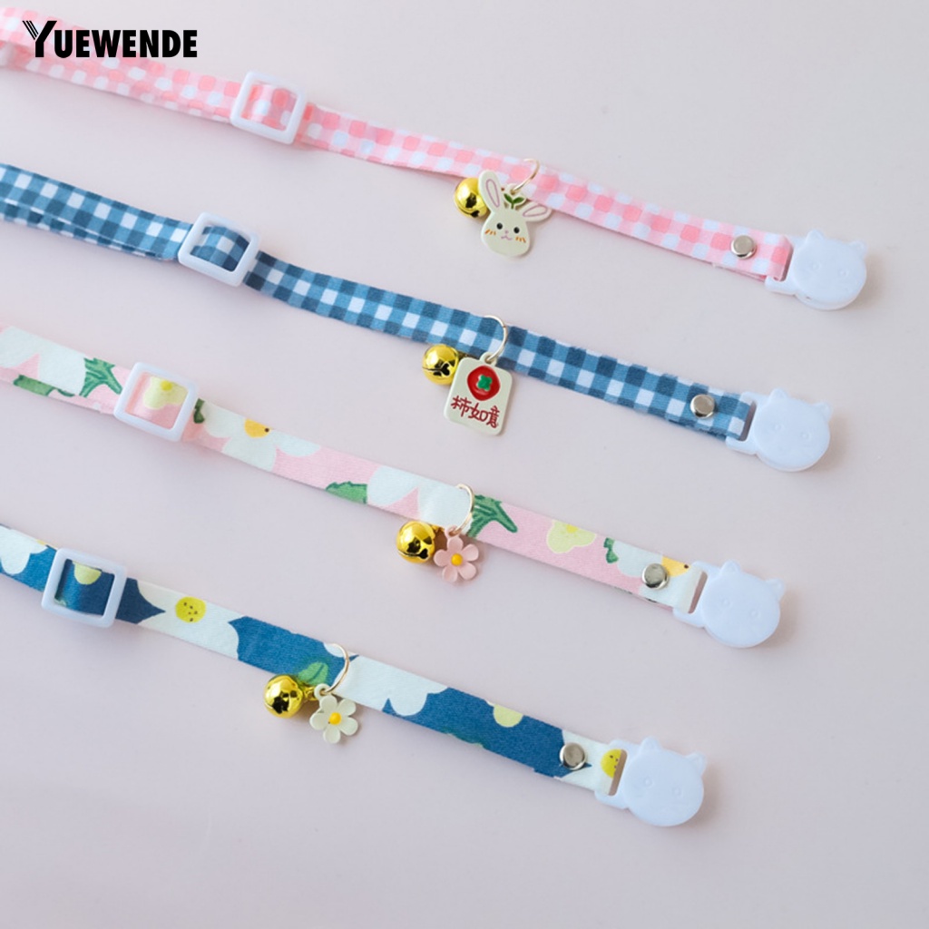 Vòng Cổ Có Thể Điều Chỉnh Gắn Chuông Nhỏ An Toàn Cho Thú Cưng