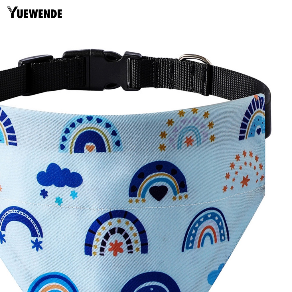 Ye.b Vòng Cổ Yếm Mềm Mại Mùa Hè Unisex Cho Thú Cưng