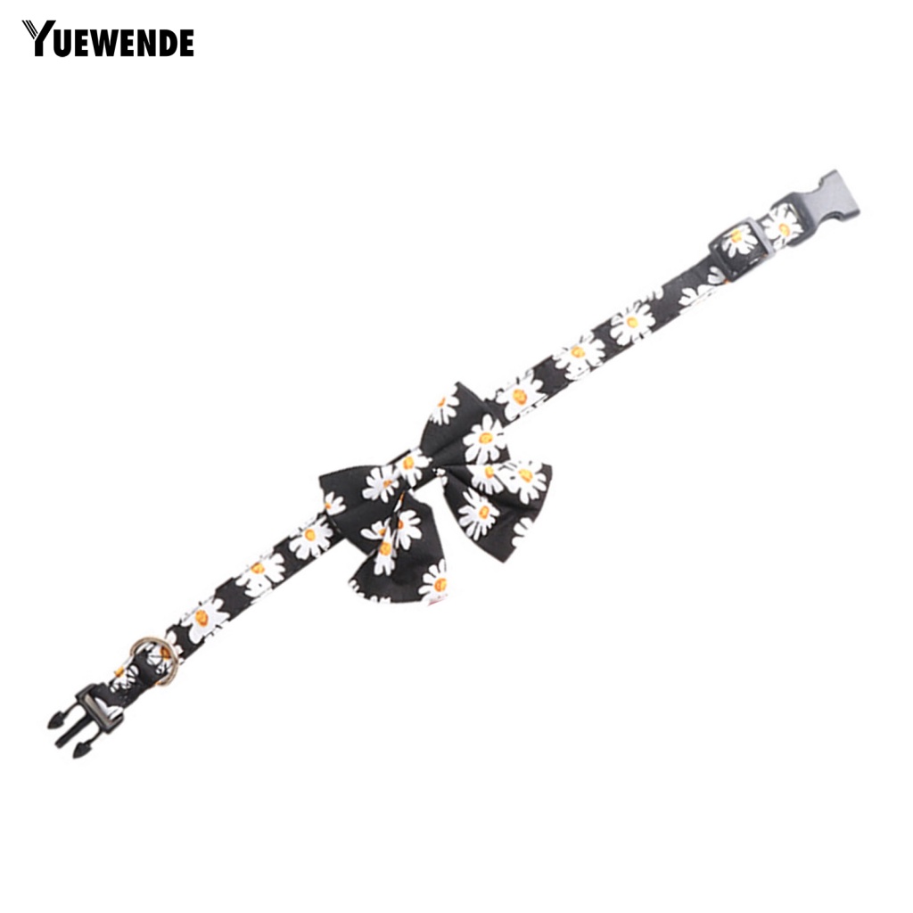 Vòng Cổ Thú Cưng Họa Tiết Hoa Dễ Thương