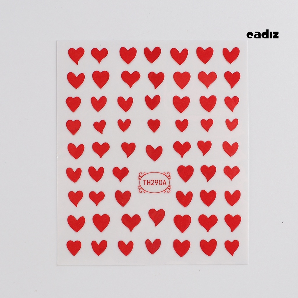 Miếng Dán Móng Tay Tự Dính Không Phai Màu Chống Rơi Có Thể Tháo Rời Dễ Thương DIY