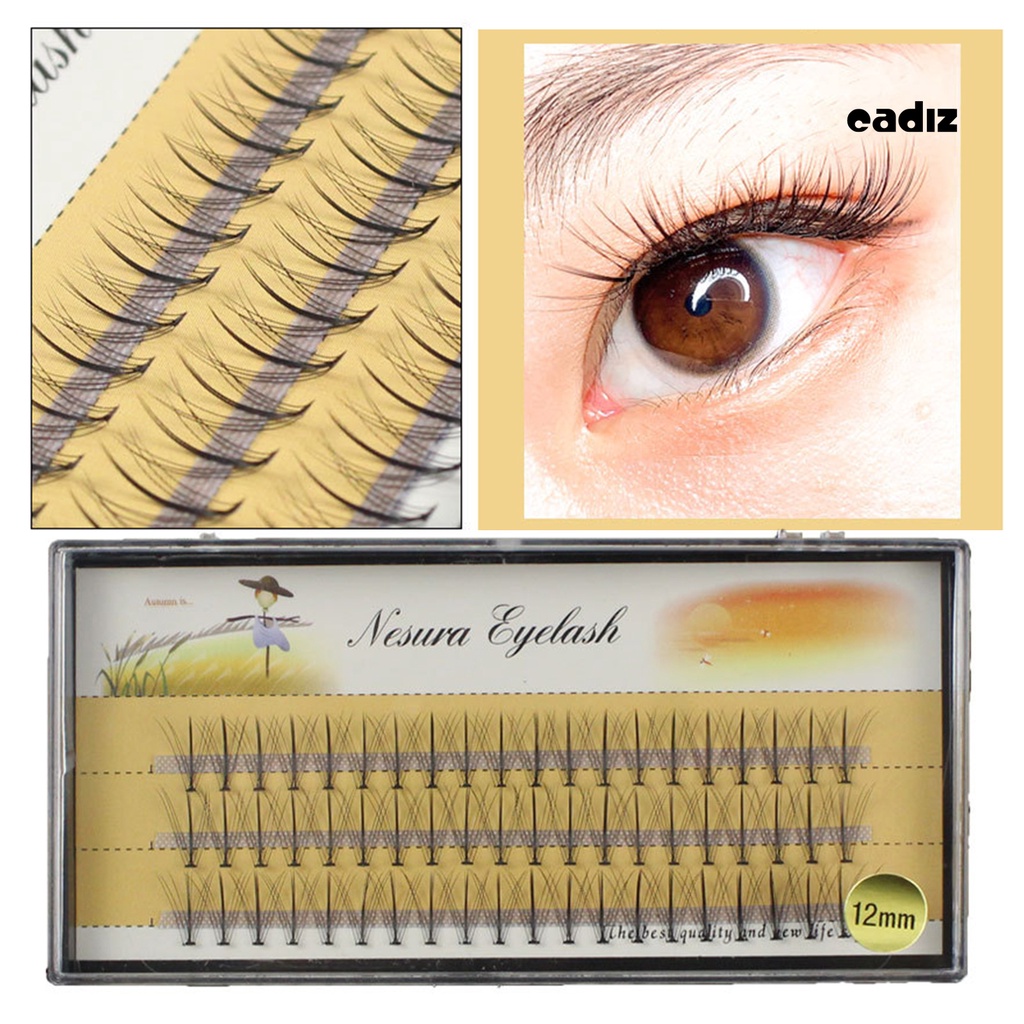 1 Hộp Lông Mi Giả Hiệu Ứng 3D Thoải Mái Cho Nữ