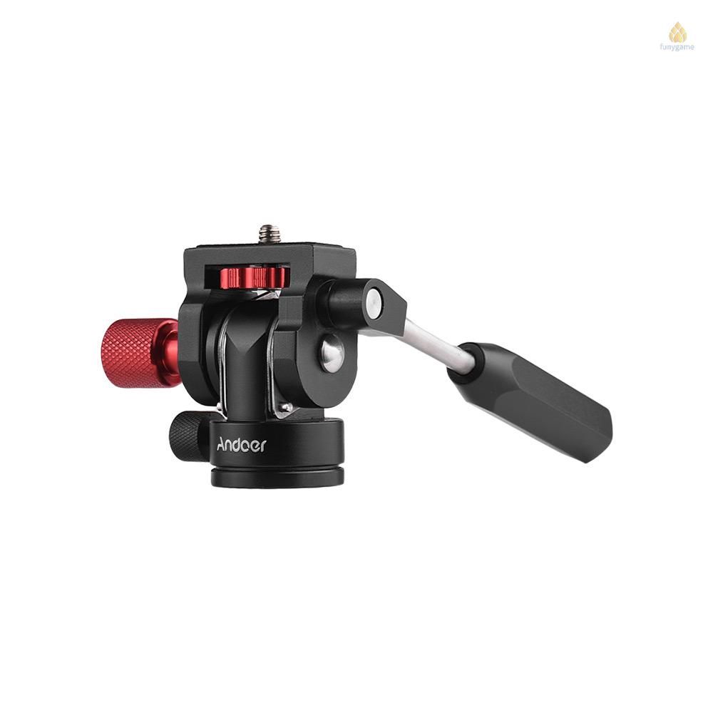 Đầu Nối Chân Máy Ảnh Andoer Mini Chuyên Nghiệp Với Ốc Vít 1 / 4 "Cho Điện Thoại / Máy Ảnh Tải Trọng 3kg 3kg Chất Lượng Cao