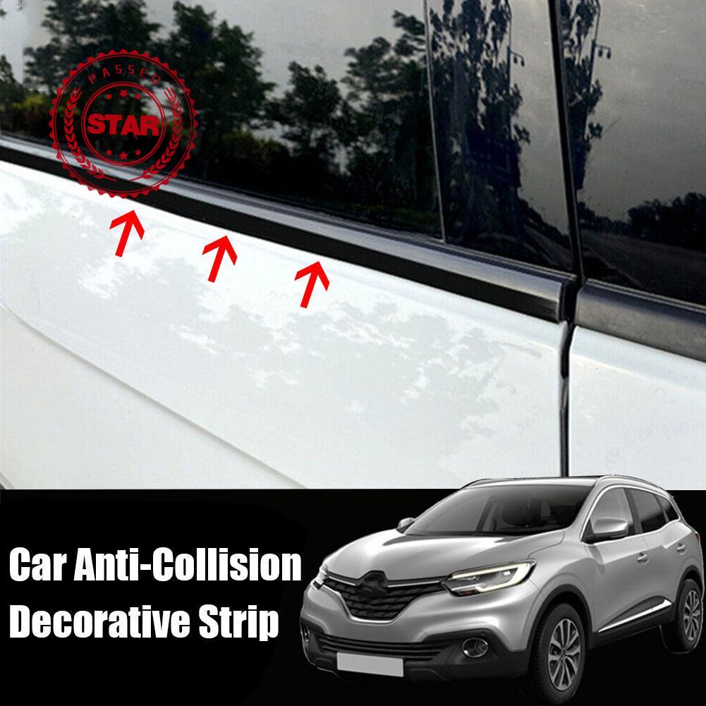 Dải Dán Bảo Vệ Cửa Xe Hơi Bằng Cờ Rôm Màu Đen Sang Trọng Tiện Dụng V5M