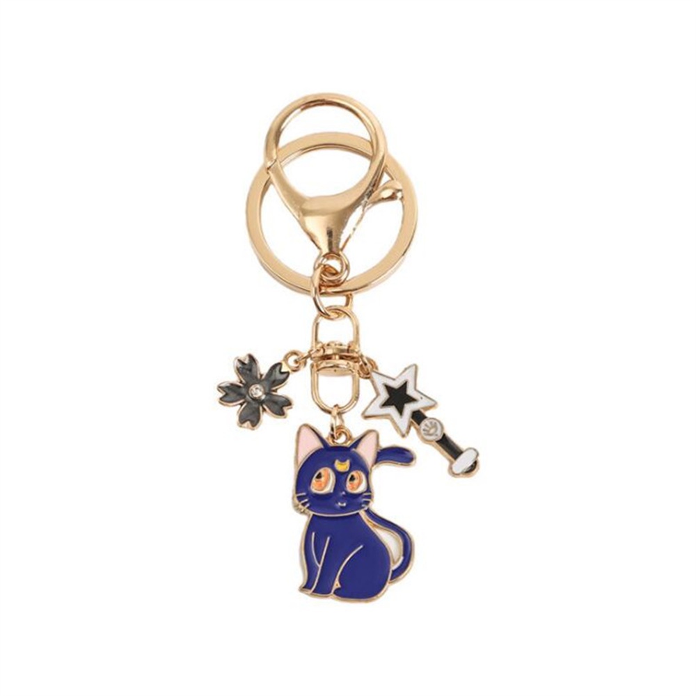 Móc Khóa Kim Loại Hình Thủ Lĩnh Thẻ Bài Sakura Xinh Xắn Giá Đỡ