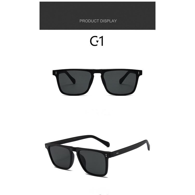 Kính Mát Gọng Chữ Nhật Chống Bức Xạ Cho Cả Nam Và Nữ