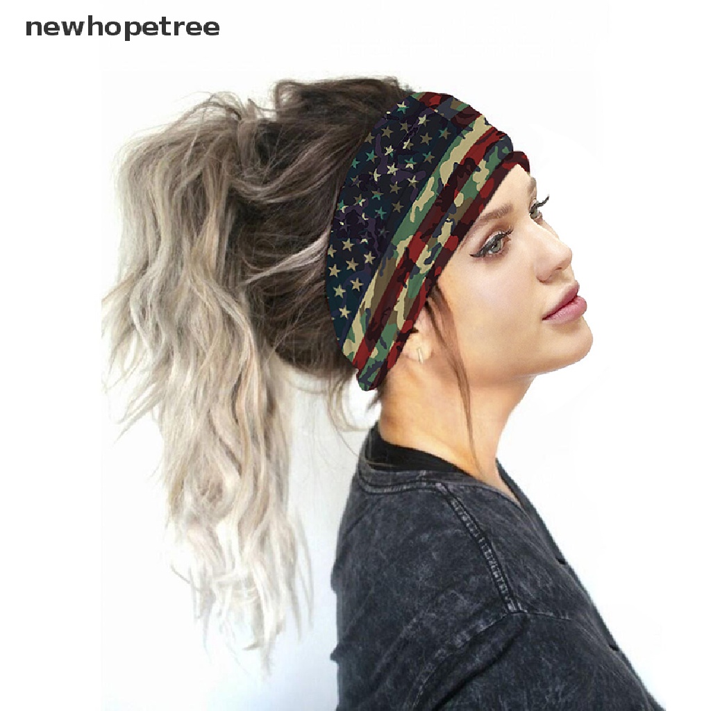 Băng Đô Thể Thao Bản Rộng Thấm Hút Mồ Hôi In Họa Tiết 3D Pring OIK