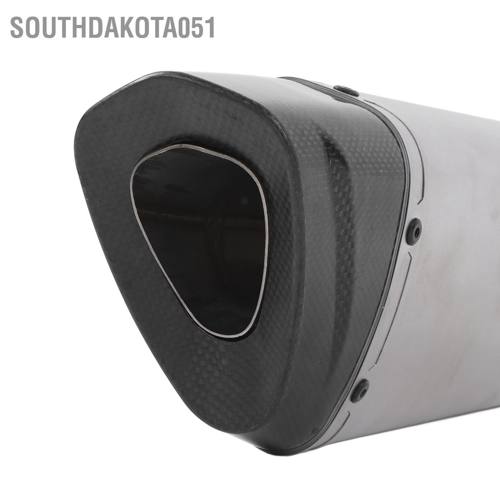 Southdakota051 51Mm Đa Năng Ống Xả Xe Máy Sợi Carbon Hút Đuôi Tái Trang Bị