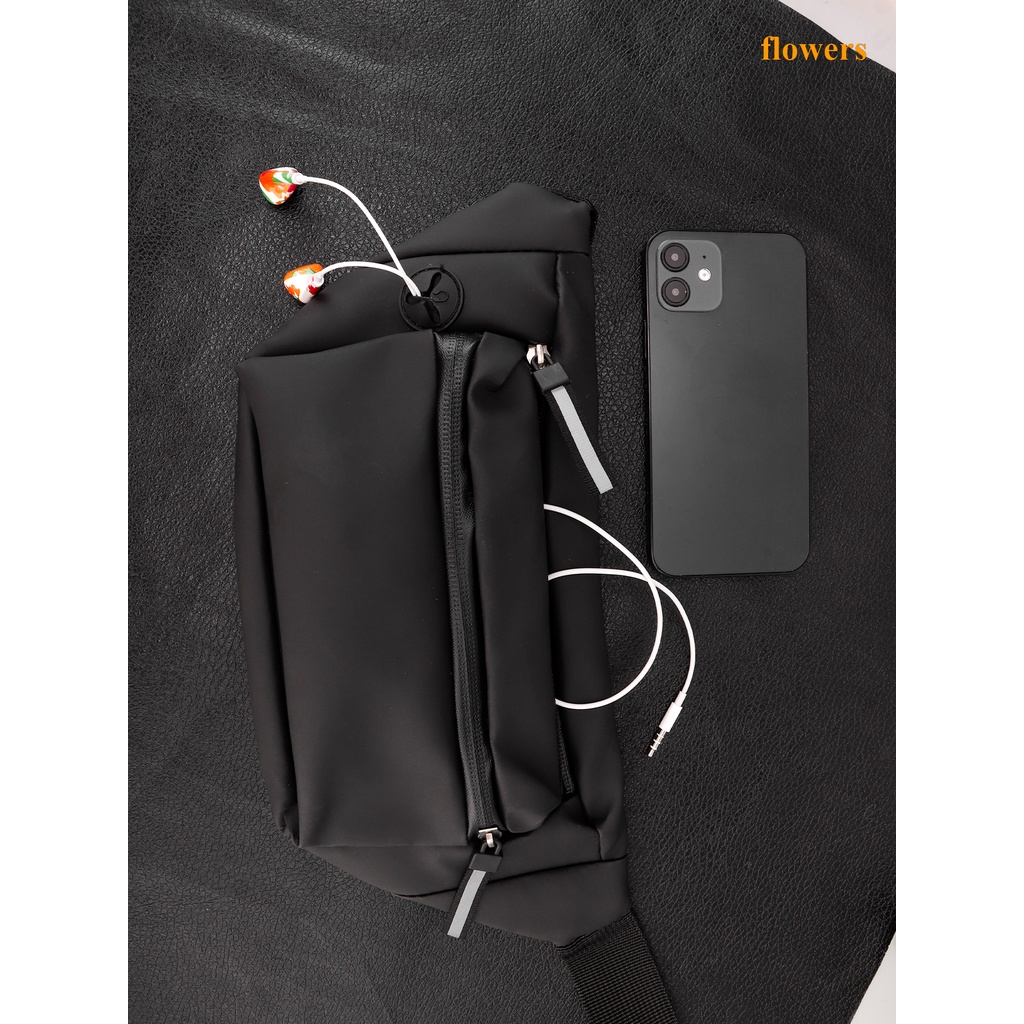 Túi Da Đeo Hông Thể Thao Chống Thấm Nước Cho Nam