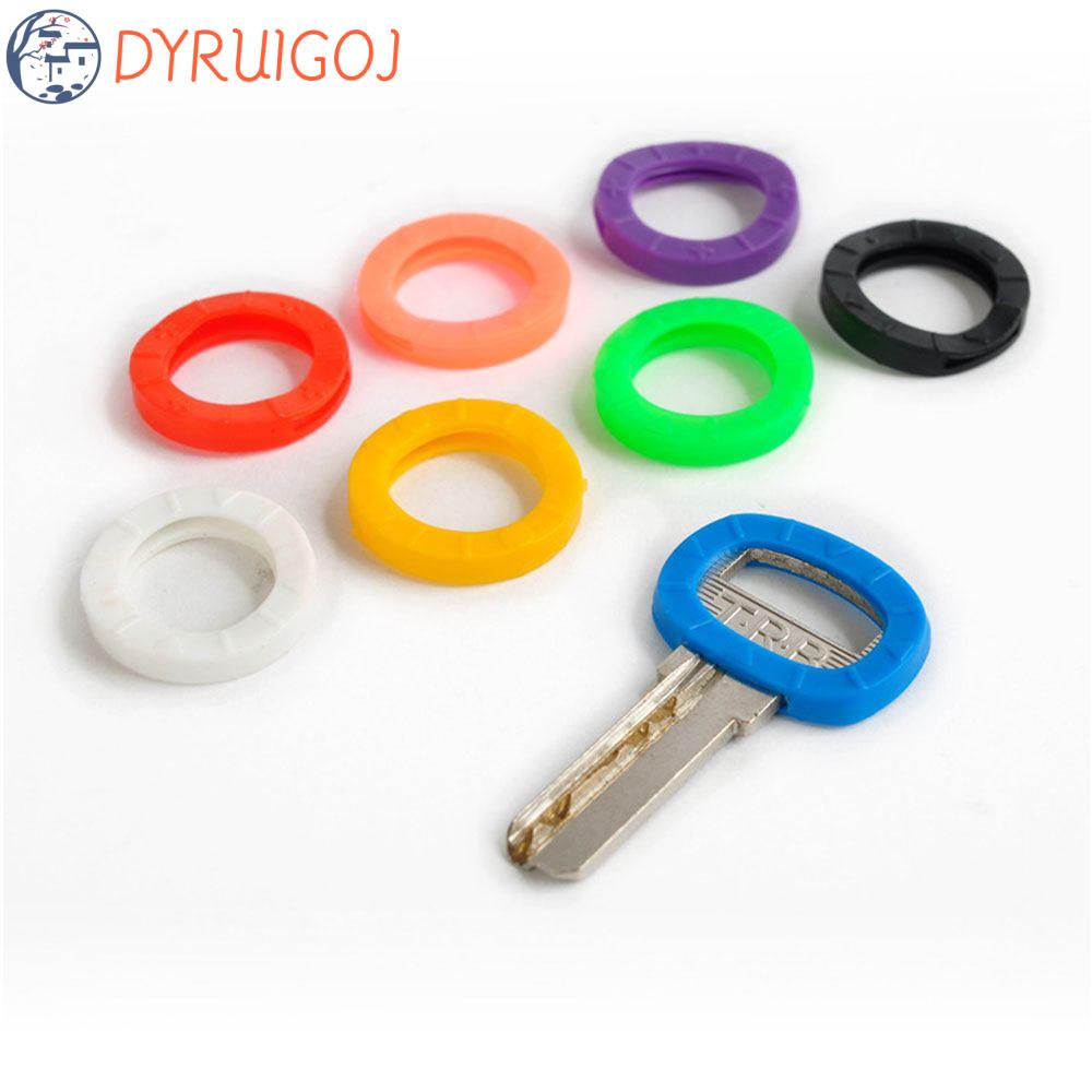 Bộ 8 Vỏ Bọc Chìa Khóa 24mm * 4mm Phối Màu Độc Đáo