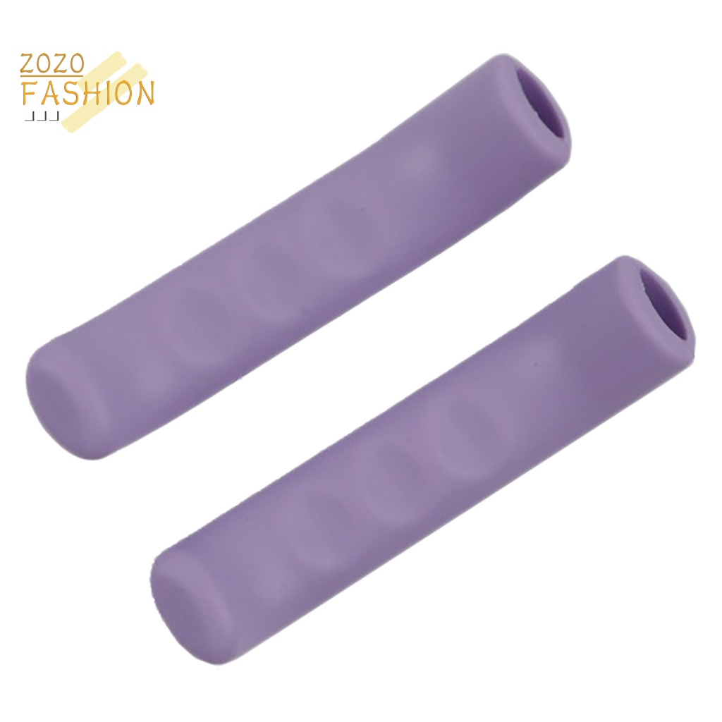 1 Cặp Vỏ Bọc Tay Lái Xe Đạp Bằng Silicone Chống Trượt Hấp Thụ Sốc