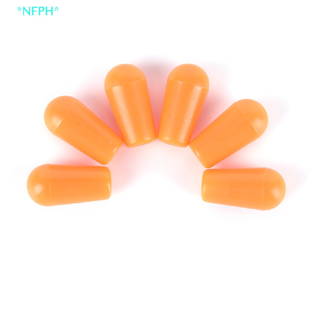 Nút Nhựa 6X4Mm Bọc Công Tắc Đàn Guitar Điện Màu Sắc Ngẫu Nhiên Chất Lượng Cao Mới