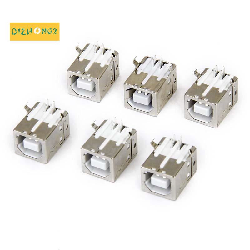 Set 6 Đầu Nối USB Loại B Góc Phải