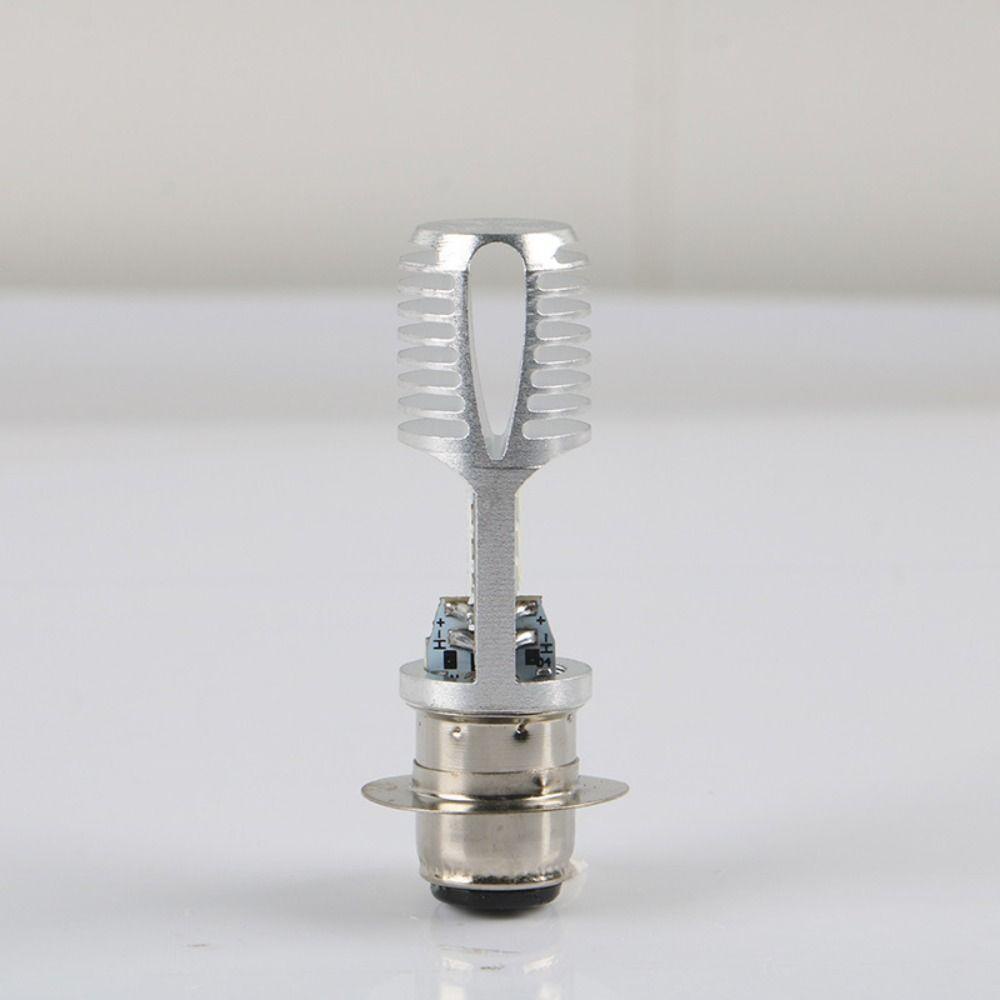 Đèn Pha 6 Bóng LED AARON1 P15D Siêu Sáng Chuyên Dụng Cho Xe Máy