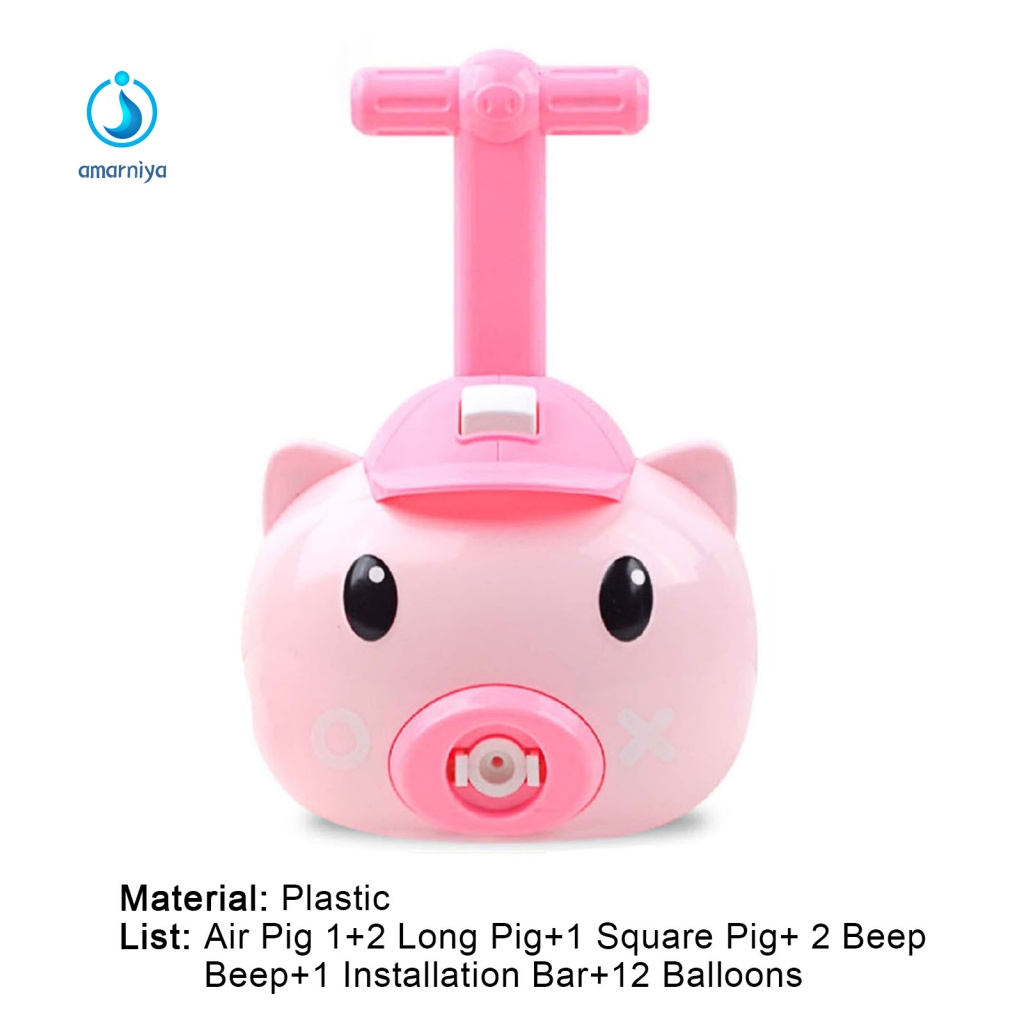 1 Bộ Đồ Chơi Xe Hơi Chạy Bằng Bong Bóng Vui Nhộn Cho Bé