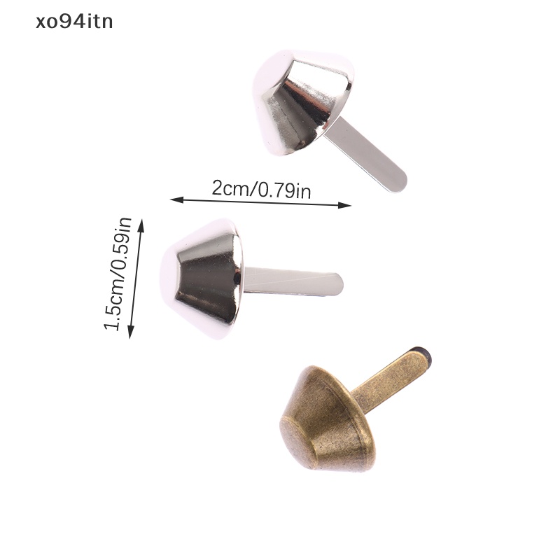 Set 20 Đinh Tán Bằng Kim Loại Phụ Kiện Cho Túi Xách