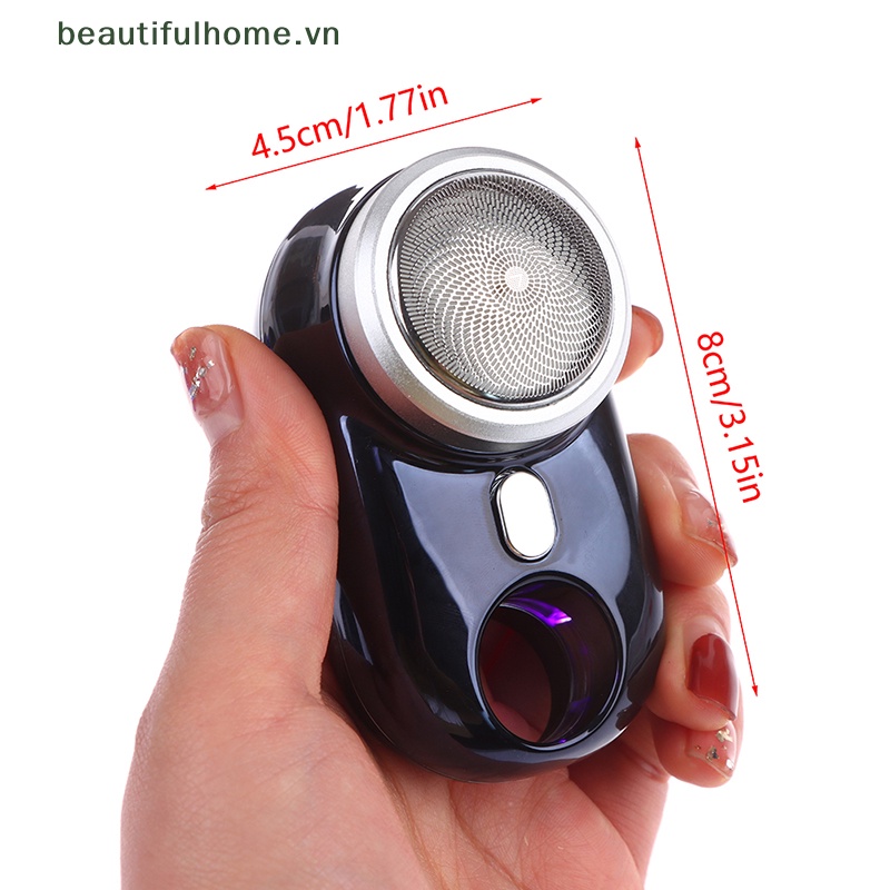 Máy Cạo Râu Chống Thấm Nước Sạc USB Có Đèn LED Hiển Thị Tiện Lợi Dành Cho Nam