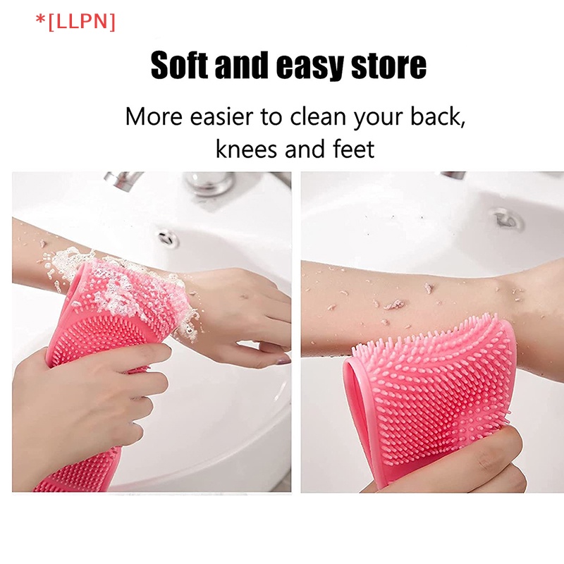 Bàn Chải Silicone Chào Mừng Mát Xa Cơ Thể Khi Tắm