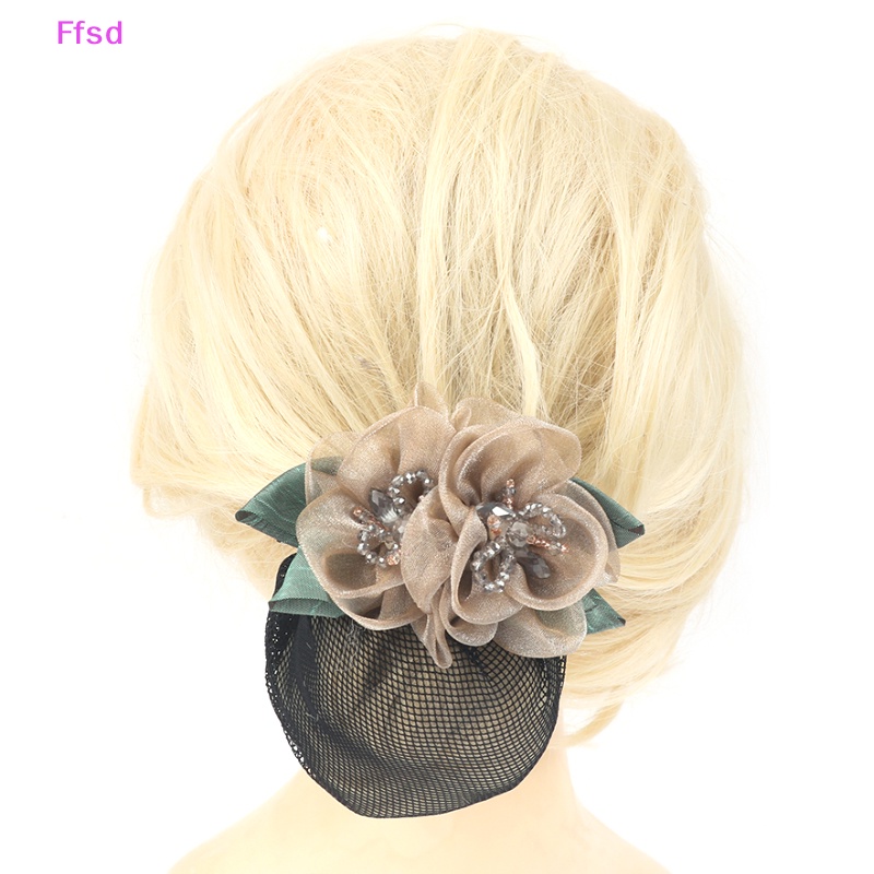 Túi Lưới Xoăn Đựng Kẹp Tóc Thanh Lịch Hàn Quốc Cho Nữ