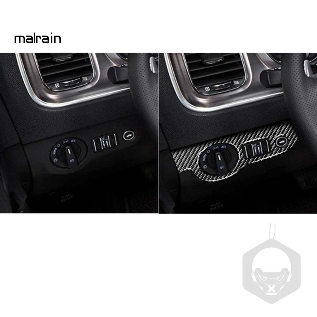 Miếng Dán Trang Trí Nội Thất Xe Hơi Dodge Charger 2011-2014 Bằng Sợi Carbon