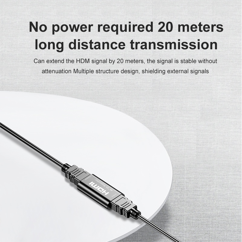 Bộ Khuếch Đại Tín Hiệu HDMI 4K * 2K UHD Sang HDMI V1.4 3D 1080p Cho DVD Laptop HDTV