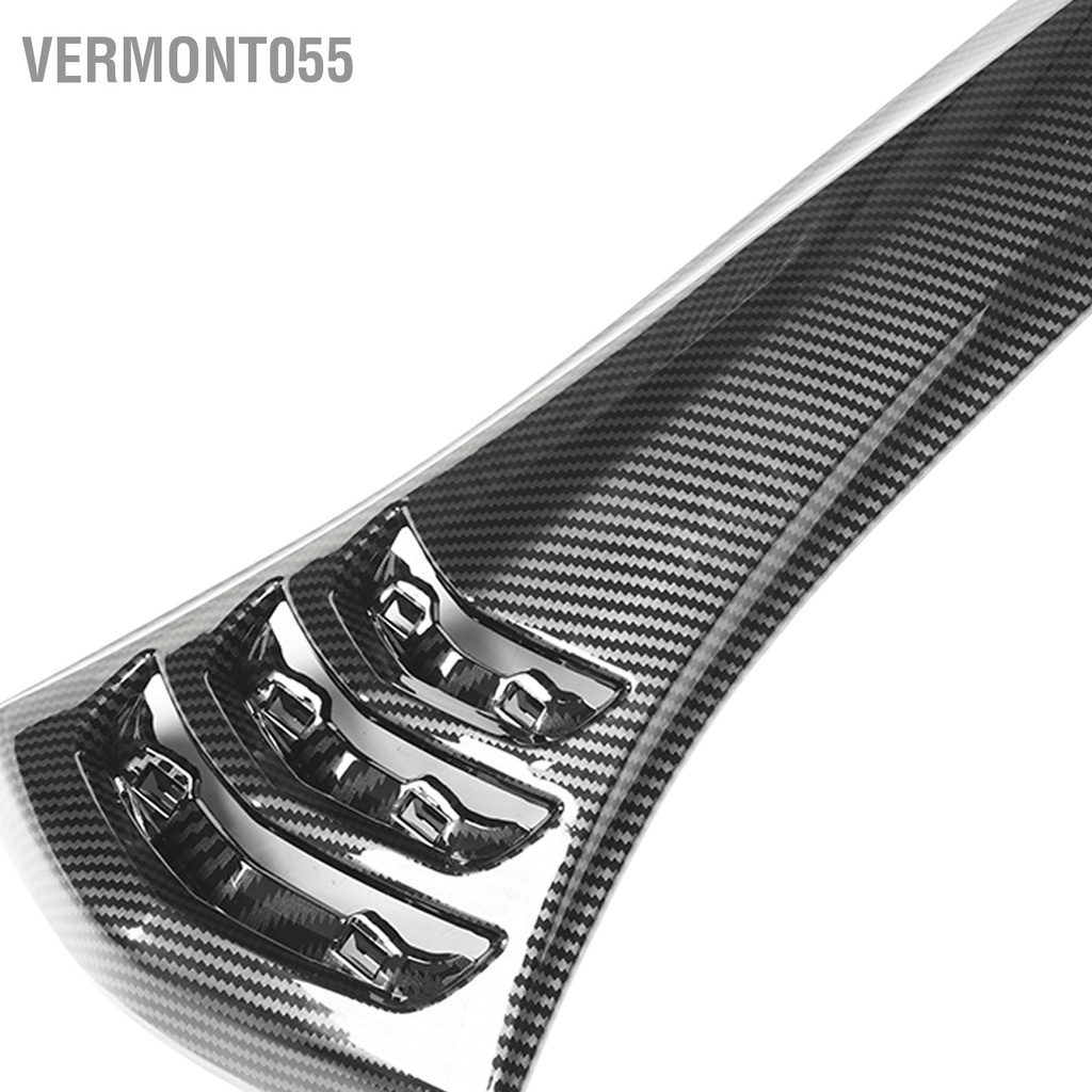 Vermont055 Vỏ Fairing Đầu Xe Máy Kiểu Sợi Carbon Giá Đỡ Cà Vạt Sừng Trước Thay Thế Cho VESPA GTS 250 300 GTV 2019‑2021
