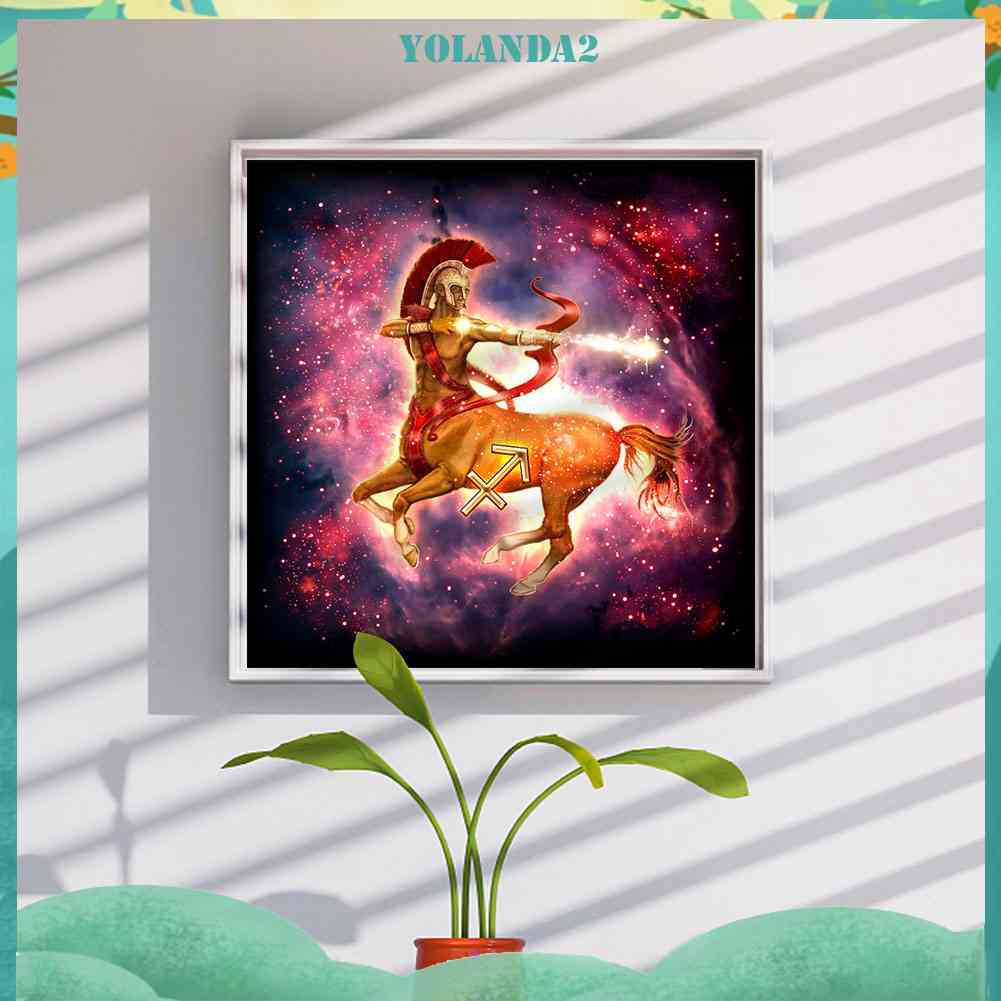 Bộ Tranh Đính Đá 5D Toàn Diện Họa Tiết Chòm Sao Độc Đáo DIY