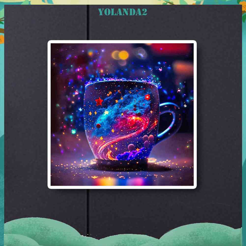 Bộ Tranh Đính Đá 5D Họa Tiết Bầu Trời Đầy Sao Độc Đáo DIY Dùng Trang Trí Nhà Cửa