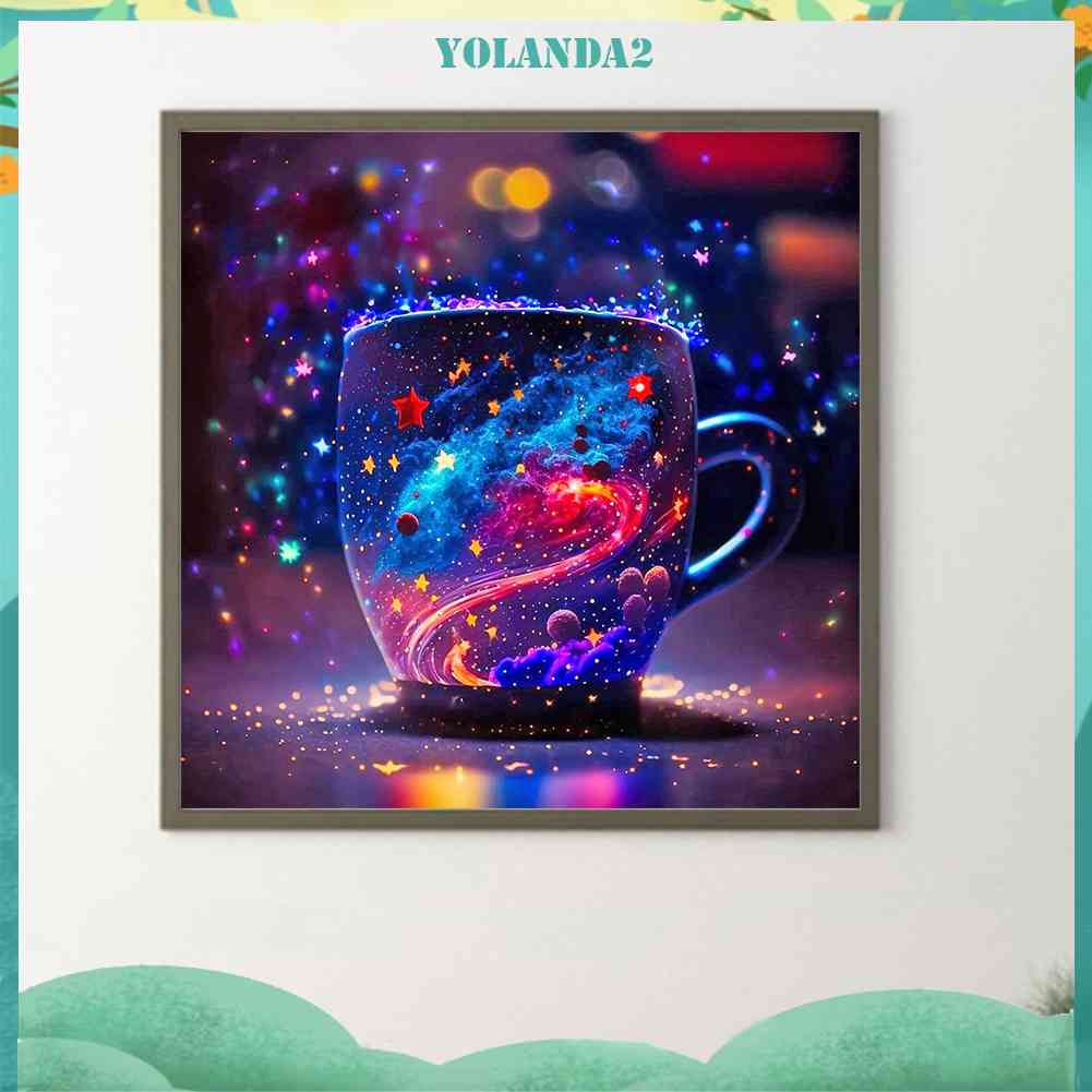 Bộ Tranh Đính Đá 5D Họa Tiết Bầu Trời Đầy Sao Độc Đáo DIY Dùng Trang Trí Nhà Cửa