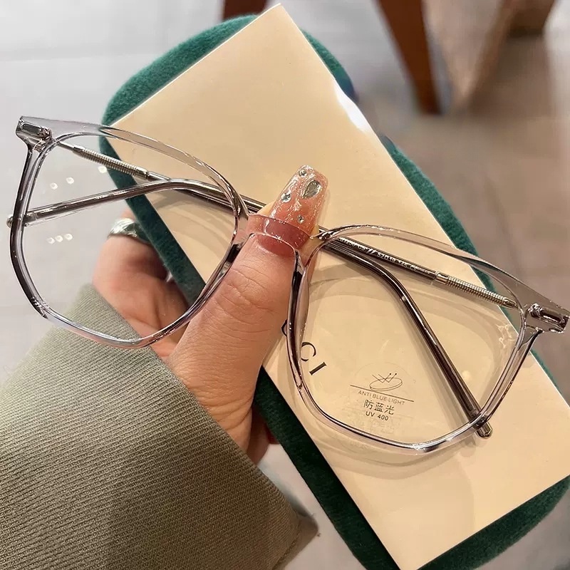 (KIQI-FASHION) COD Mắt Kính Chống Bức Xạ Ánh Sáng Xanh Hàng Mới Cho Nam Và Nữ