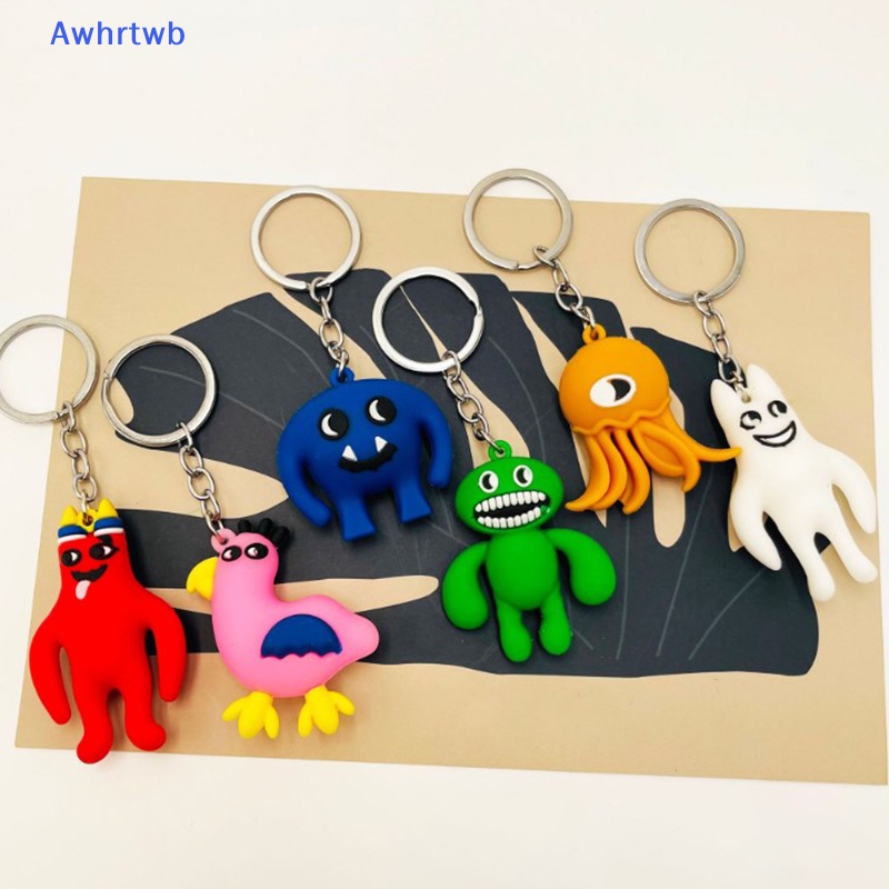 Awhrtwb Mới Móc Chìa Khóa PVC Garten of Bankban Đồ Chơi Nhồi Bông Cho Trẻ Mẫu Giáo Lớp Học Mẫu Giáo