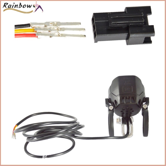 Còi Xe Đạp Bằng Hợp Kim Nhôm Hai Khung Gắn Đèn Led