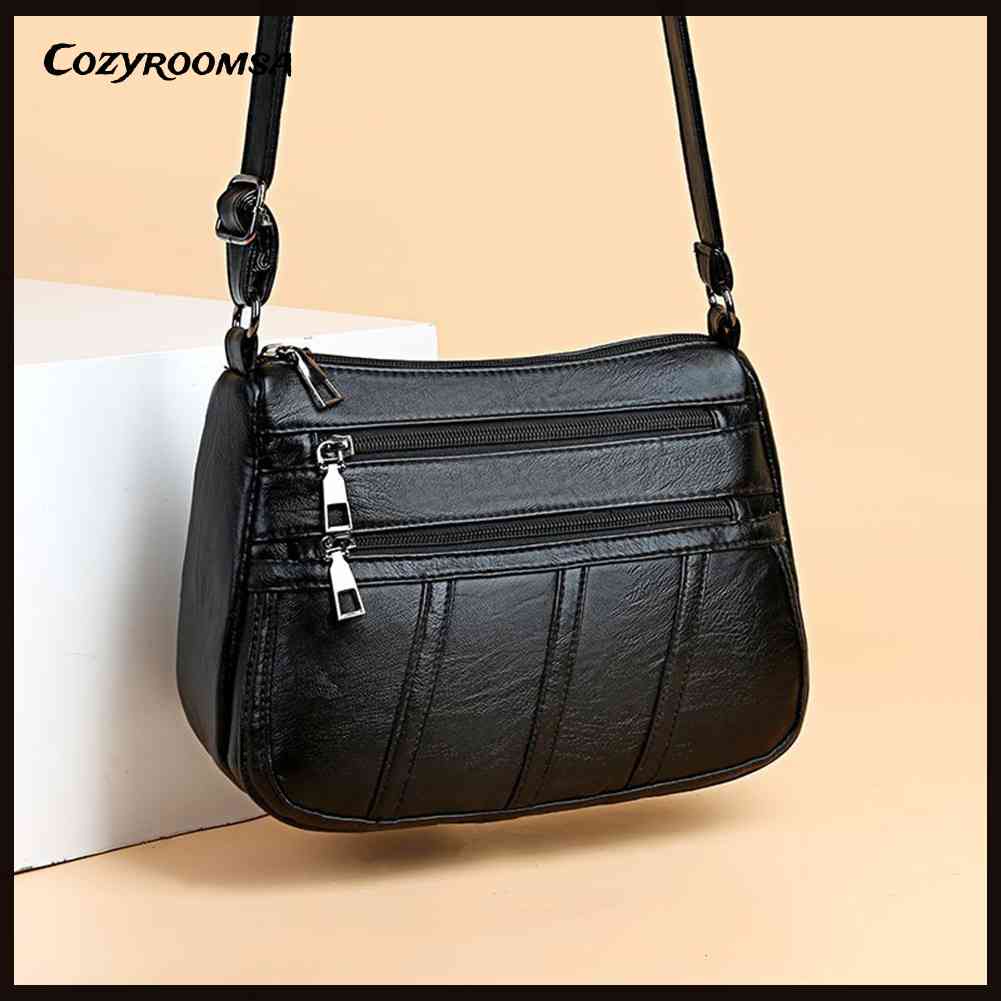 Túi Xách Da PU Nhiều Ngăn Thời Trang Cho Nữ