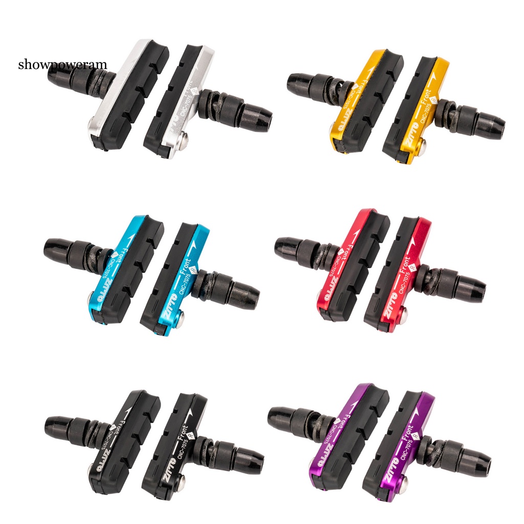 1 Cặp Má Phanh Xe Đạp Leo Núi Bằng Hợp Kim Nhôm Chống Mài Mòn