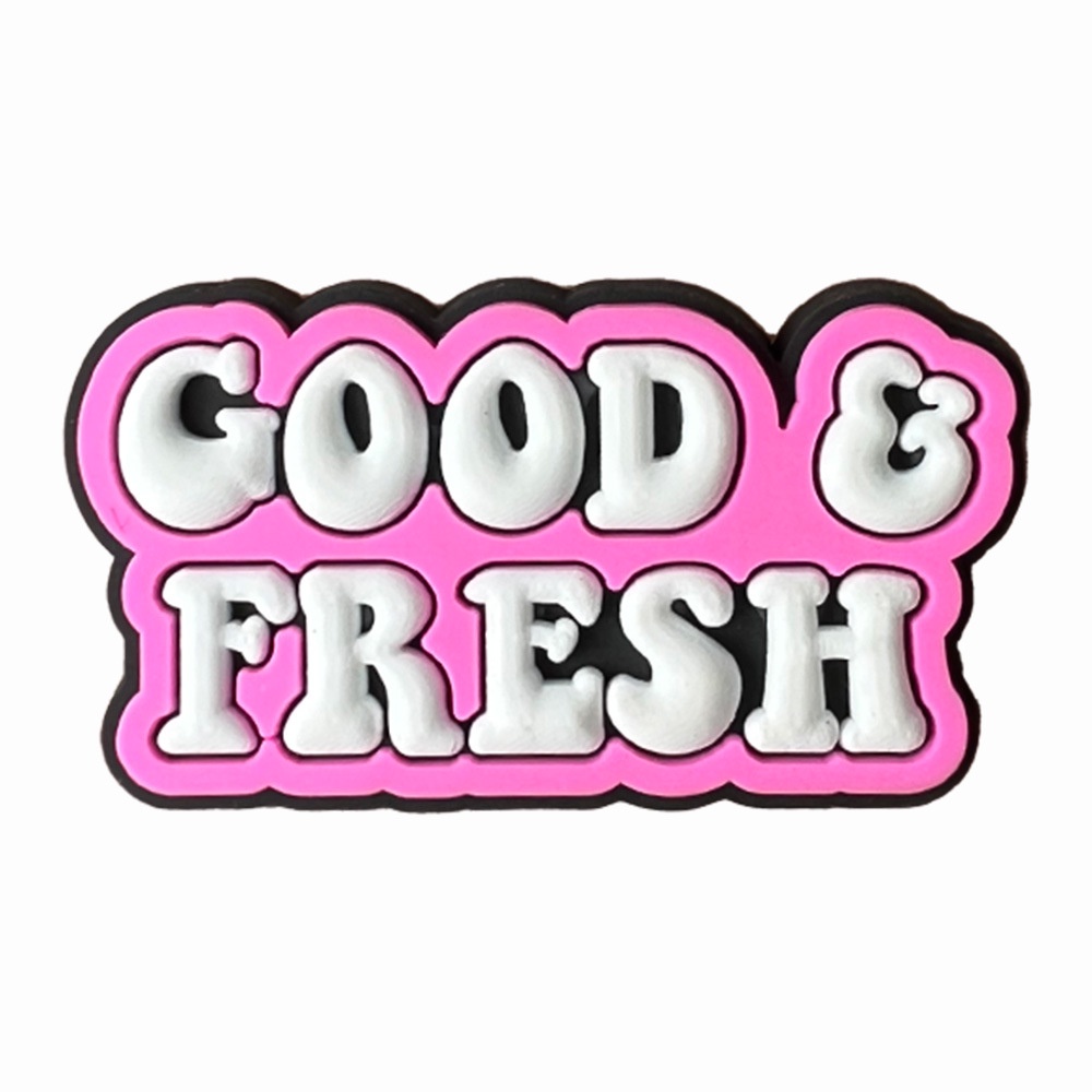 Ghim Cài Giày Crocs Motival Phrases Jibits Hình Cầu Vồng Dễ Thương Cho Nữ