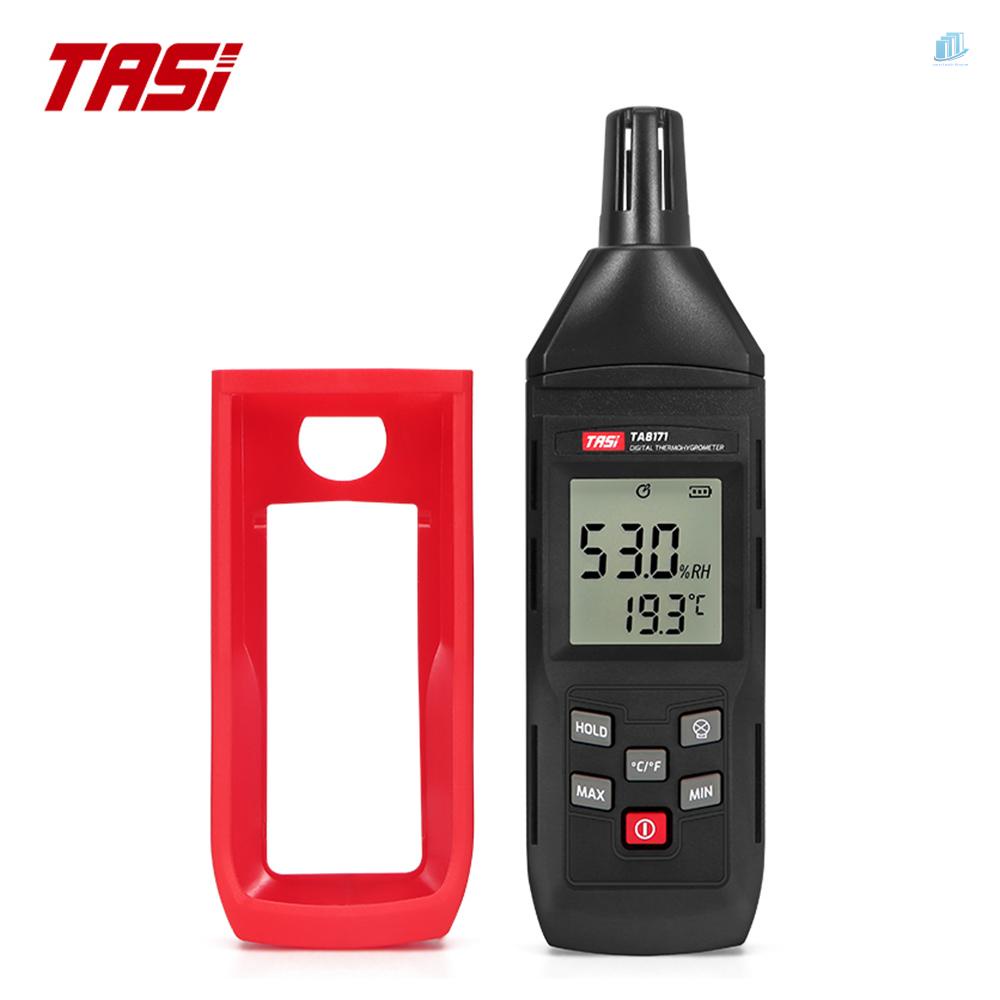 Đồng Hồ Đo Nhiệt Độ Và Độ Ẩm Cầm Tay (s2mwvn) TASI TA8171-100 Độ°C~50°C Đèn Nền LCD RH ~ 98% RH Với Đèn Nền LCD 5% RH ~ 98% RH °C/°F Phụ Kiện Chuyên Dụng Cho Xe Hơi