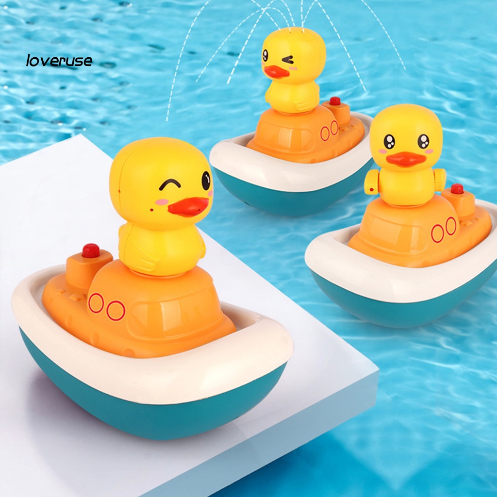 Set 4 Đồ Chơi Vòi Phun Nước Hình Vịt Nổi Trên Mặt Nước Dành Cho Trẻ Em
