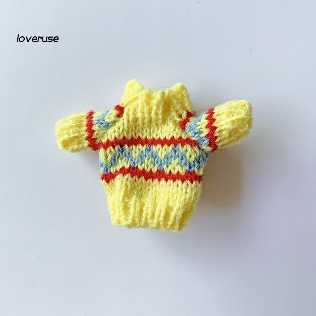 / Lo / Áo Sweater Cổ Lọ Kết Cấu Mềm Mại Cho Búp Bê