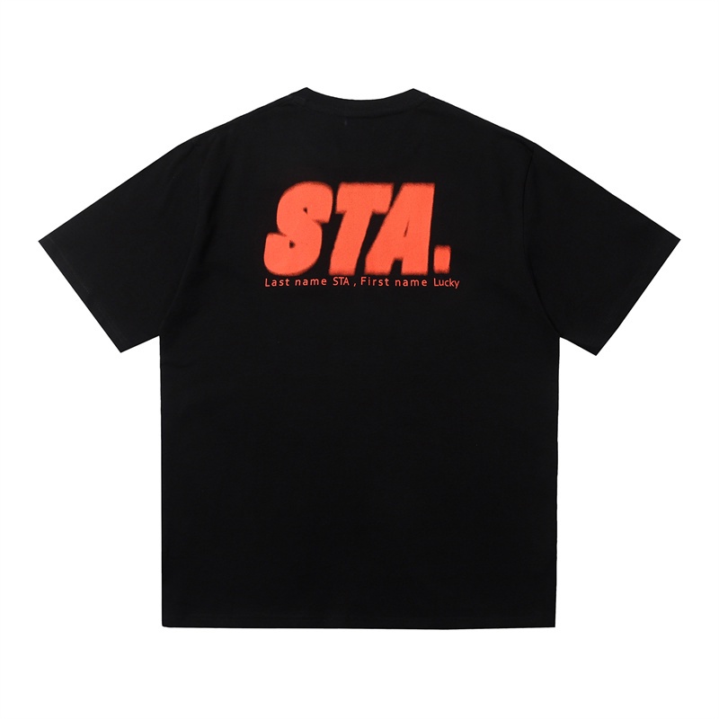 Sta- Áo Thun Tay Ngắn In Hình monogram Đường Phố Mới Nhất Thời Trang Cho Nam Và Nữ