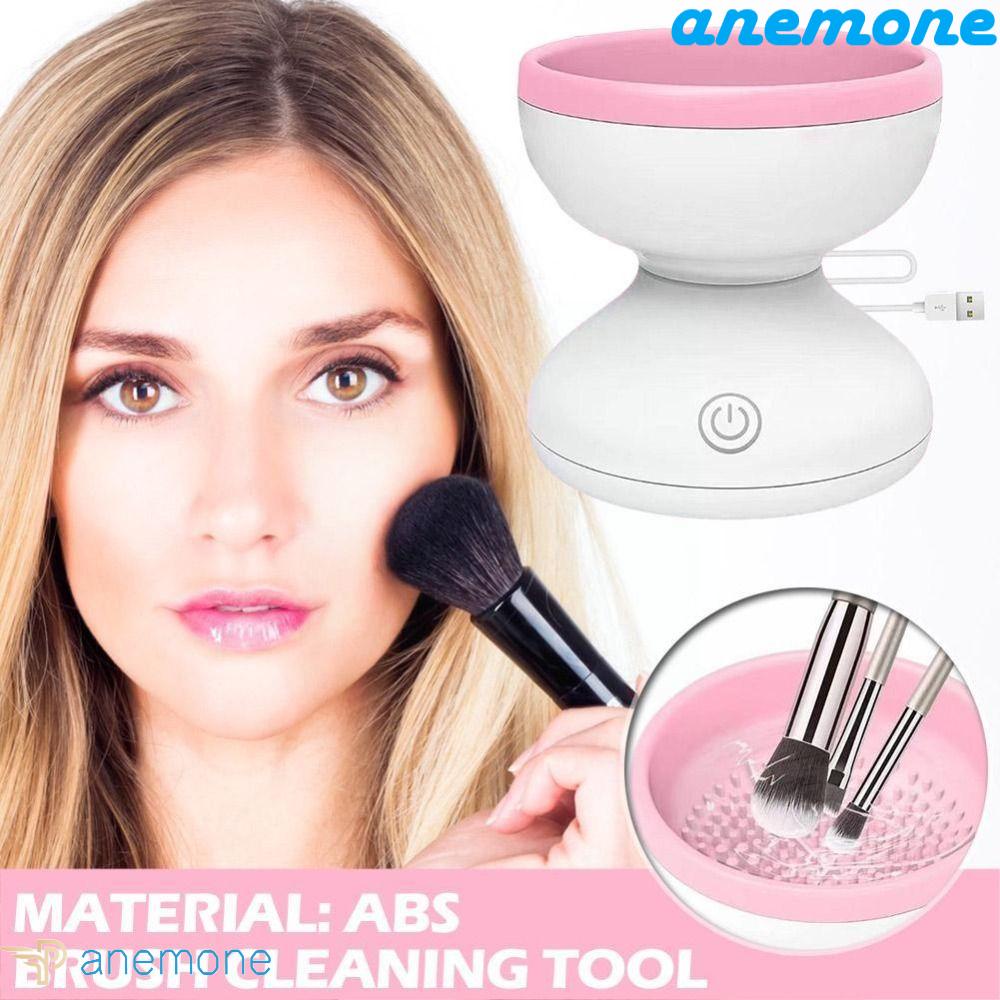 Dụng Cụ Vệ Sinh Cọ Trang Điểm Tự Động Bằng Silicon Mềm Chuyên Nghiệp|Đệm Chà Rửa Làm Sạch Bảng Điều Khiển