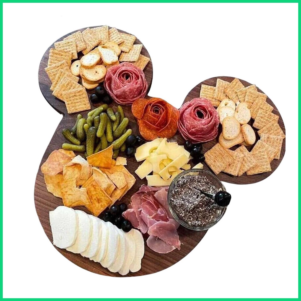 Đĩa Đựng Thức Ăn Nhẹ Họa Tiết Hoạt Hình Không Vỡ Tiện Dụng Cho Nhà Bếp