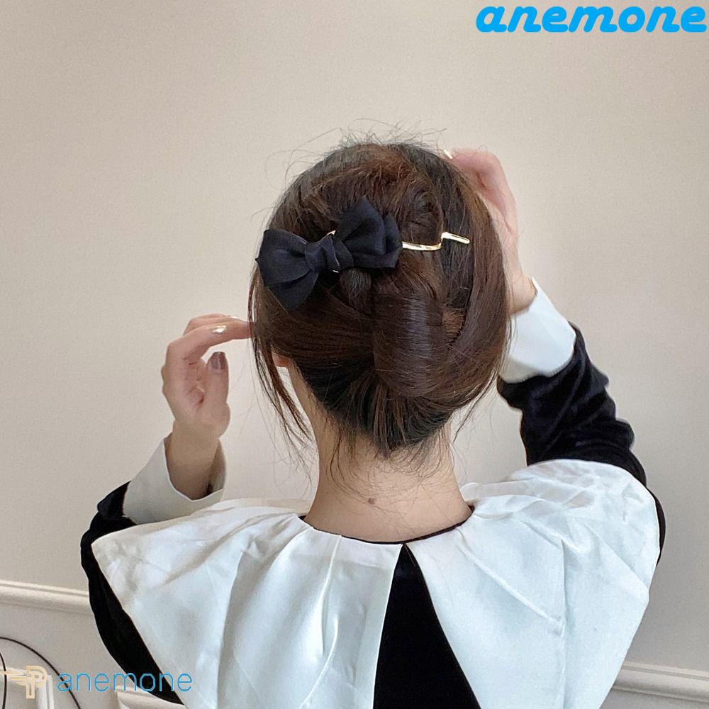 Kẹp Tóc Nơ Lưới Cỡ Lớn Phong Cách Hàn Quốc Dễ Thương