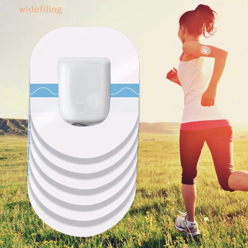 Set 10 Miếng Dán Cảm Biến CGM Trong Suốt Chống Thấm Nước