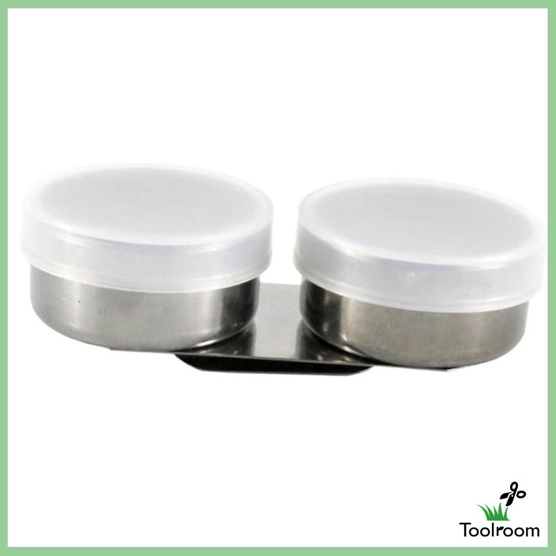 Kẹp Bảng Tròn Hai Lớp Bằng Thép Không Gỉ Tiện Lợi Dành Cho Gia Đình