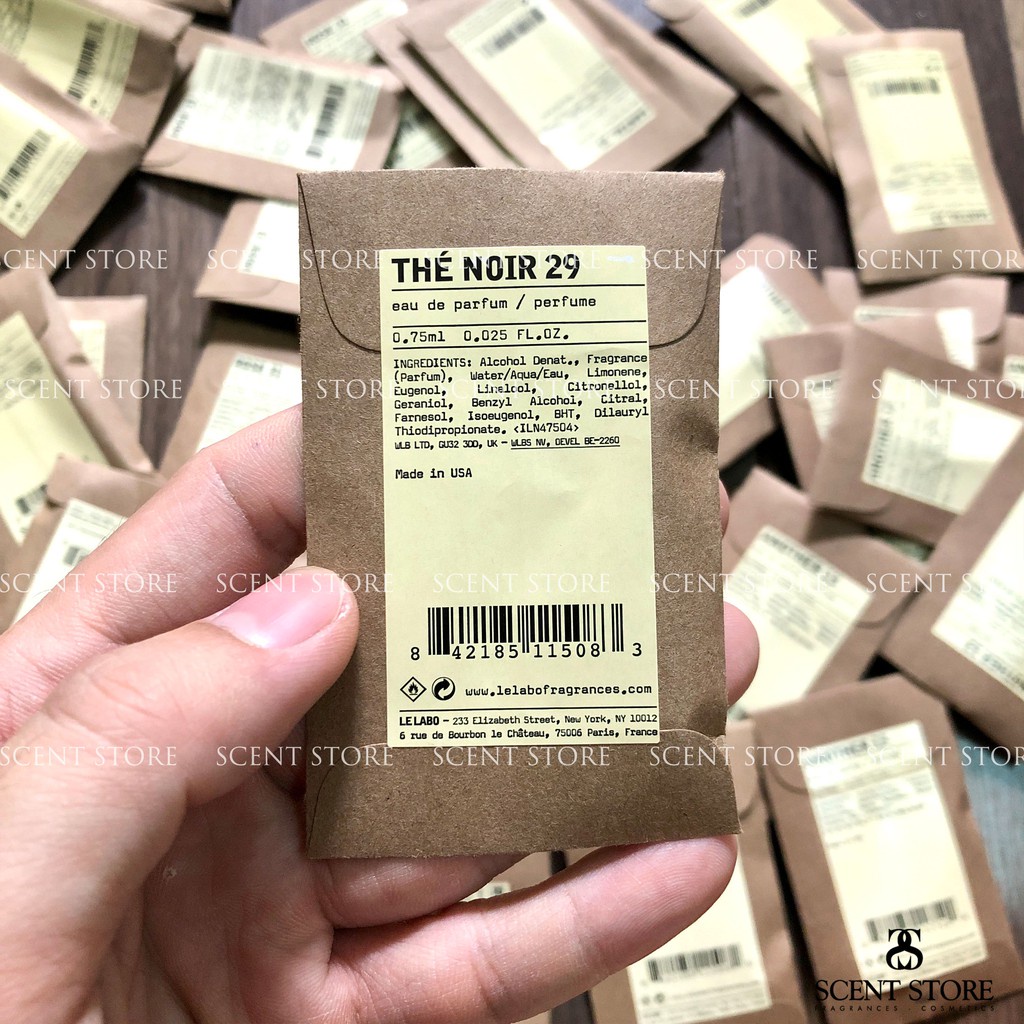 Vial chính hãng Nước hoa Le Labo S 33, A 13, Rose 31, The Noir 29,