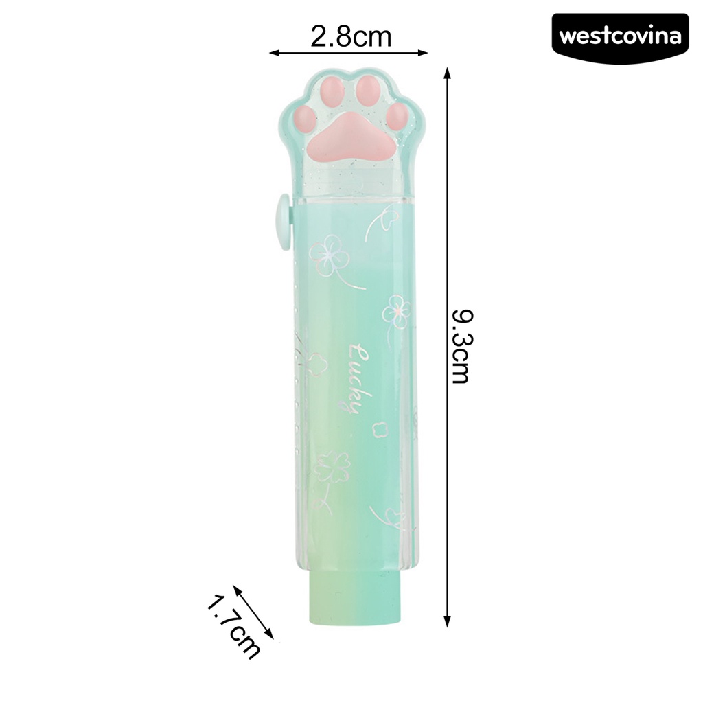 [COD]♪Gôm Tẩy Hình Móng Vuốt Mèo Không Dễ Vỡ Có Thể Điều Chỉnh Và Tái Sử Dụng