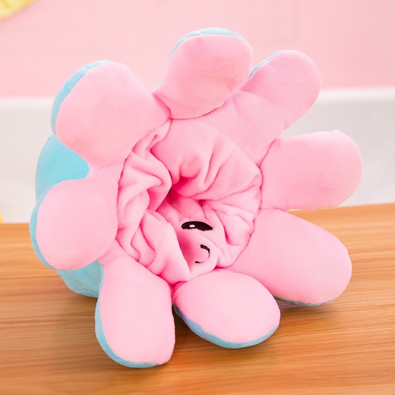 Đồ Chơi Bạch Tuộc Nhồi Bông Lật Dễ Thương Giảm Căng Thẳng